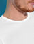 Tee-shirt sous-v&ecirc;tement homme ras de cou - lot de 2 (blanc)