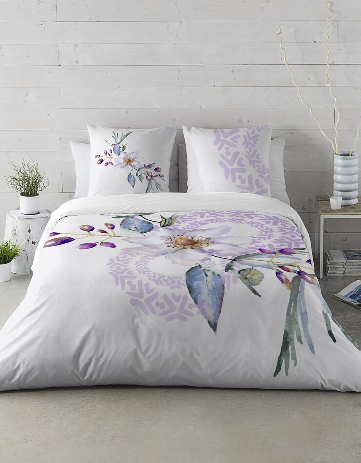 Linge de lit Provence coton (blanc)