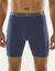 Lange boxer, bedrukt opzij, shortmodel - set van 2 (zwart + blauw)