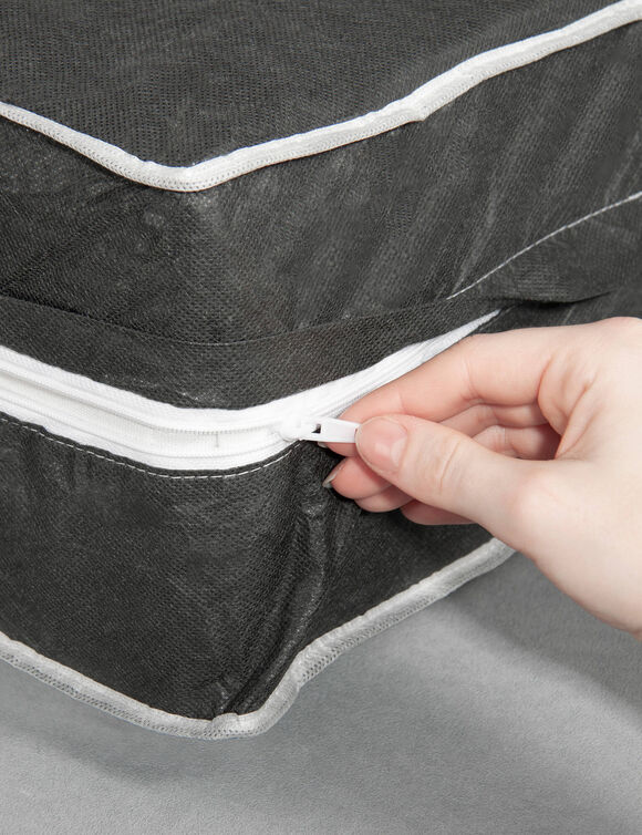 Housse de matelas imperm&eacute;able (gris anthracite)