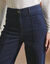 Jean large d&eacute;tails plis piqu&eacute;s (brut)