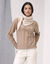 Pull col rond  (noisette)