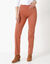 Modellerende broek met 'platte buik' effect en elastische taille (karamel)