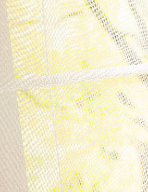 Store bateau étamine (blanc)