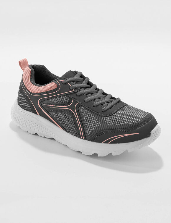 Baskets de sport fantaisie grises (gris)