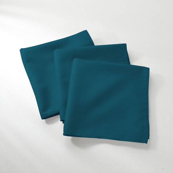 Effen tafellaken, makkelijk onderhoud (eendenblauw)