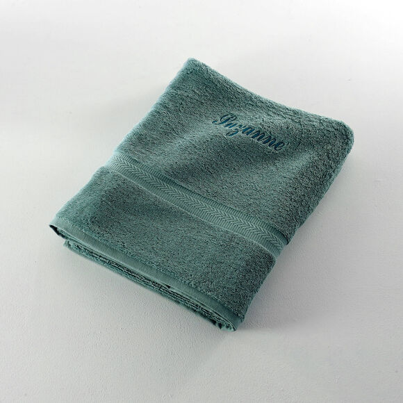 Collection serviettes de bain personnalisables confort moelleux (eucalyptus)