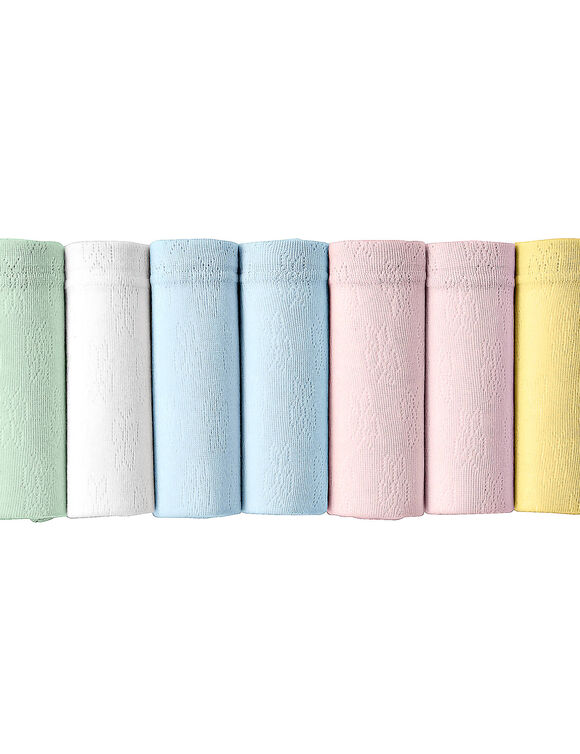 Culotte maxi jacquard - lot de 7 (couleur)