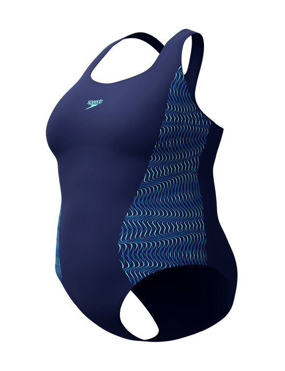 Maillot de bain 1 pi&egrave;ce Medalist sp&eacute;cial grande taille Speedo&reg; (marine / bleu)