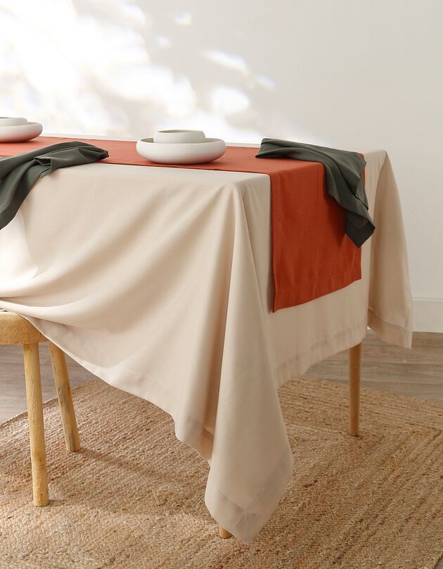 Nappe aspect lin (naturel)