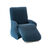Getextureerde, bi-rekbare hoes, voor relaxzetel (blauw)
