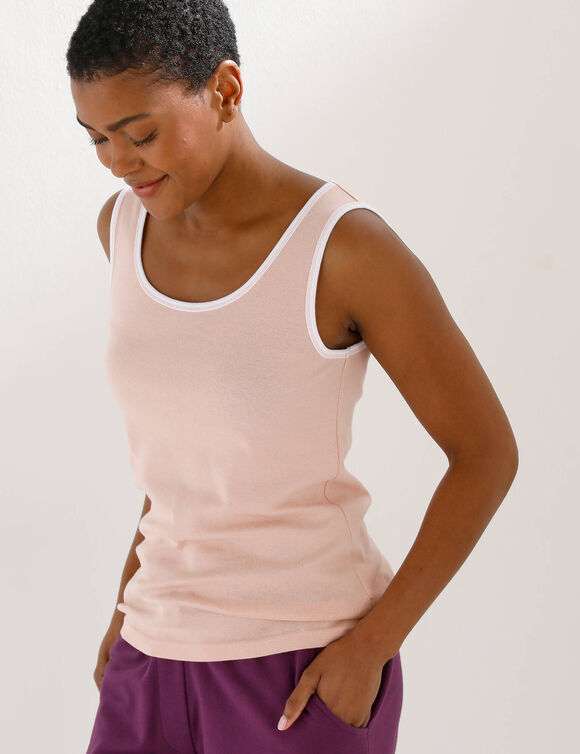 D&eacute;bardeur bicolore (rose gris&eacute;)