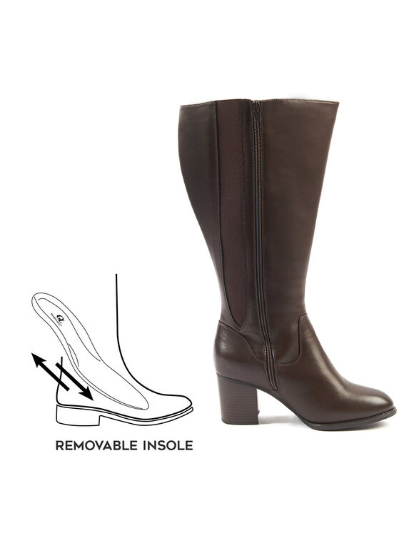 Bottes &agrave; talon ROMY VARIO 3XL (marron)