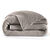 Couverture climatisante nid d'abeille 350 g/m&sup2; (gris perle)
