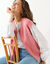 Gilet zippé sans manches (roze)