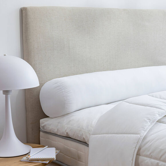 Peluwkussen in microvezel met zacht comfort (wit)