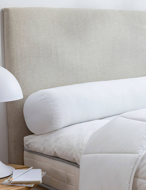 Peluwkussen in microvezel met zacht comfort (wit)