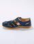 Schoenen in soepel leer (marine)