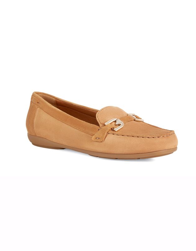 Mocassins cuir Annytah (beige)