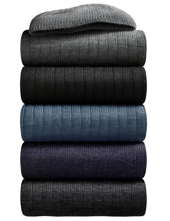 Mi-chaussettes Thermoperle® 90% laine - lot de 2 paires (noir)