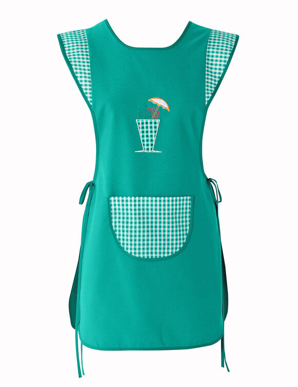 Tablier chasuble sans manches (vert)