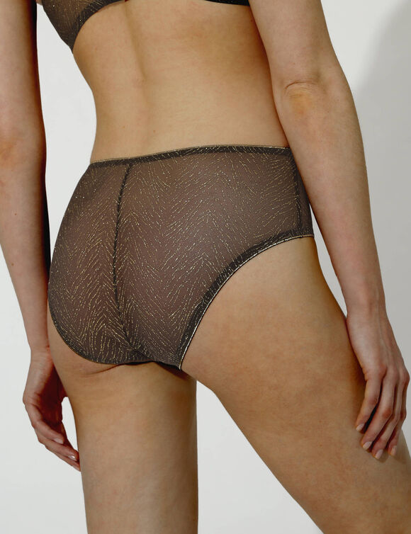 Slip "Golden Zebra" (bruin)