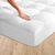Topdekmatras in Qualigel (wit)