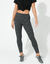 Legging in jerseytricot met grafische print (zwart)