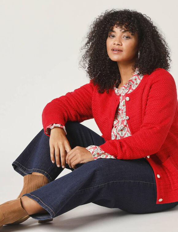 Jean large, 5 poches (brut)