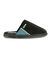Pantoufles mules bicolores (zwart / geel)