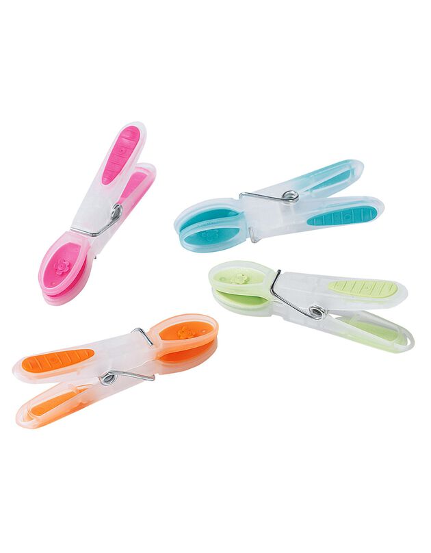 Pince à linge extra-forte - lot de 30 (assortis)