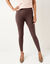 Legging taille élastiquée - lot de 2 (marron / noir)