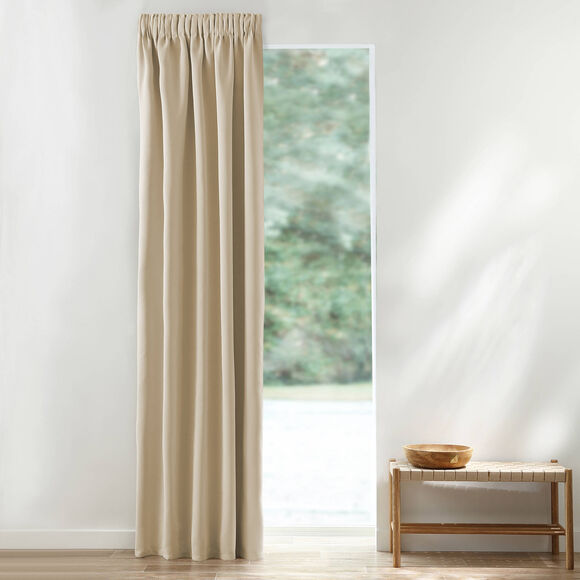 Rodeau occultant satiné  (beige)