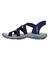 Sandalen, makkelijk aan te trekken, Slip-Ins - REGGAE SLIM STRETCH FLEX (marine)