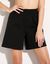 Short effet jupette - lot de 2 (taupe / noir)
