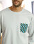 T-shirt pyjama manches longues gris (gris) T-shirt pyjama manches longues gris (gris)