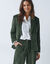 Veste blazer en velours (vert)