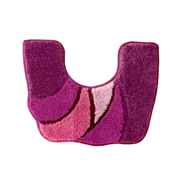 Tapis de bain p&eacute;tales (violine)