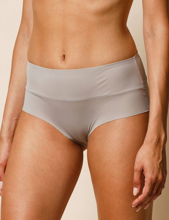 Culotte taille haute grand confort invisible - Lot de 2 (taupe)