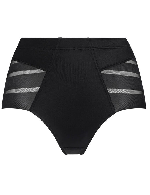 Culotte taille haute ventre plat Diams' Control (noir)