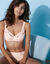 Soutien gorge uni brod&eacute; Olbia - avec armatures (poudre)