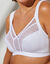 Soutien-gorge grand maintien coton  - sans armatures (blanc)