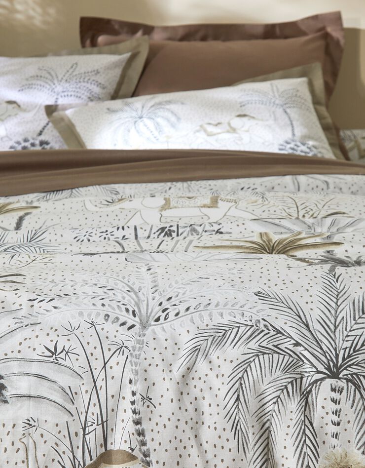 Linge de lit Bangalore - coton imprimé, beige Linge de lit Bangalore - coton imprimé, beige, hi-res image number 2