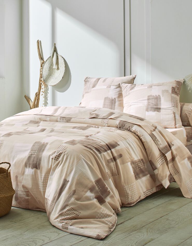 Linge de lit Mani - coton polyester, beige Linge de lit Mani - coton polyester, beige, hi-res image number 0
