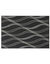 Tapis d&eacute;coratif motif vagues (gris)