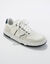 Sneakers met veters en contrasterende details (wit)