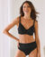 Soutien-gorge forme minimiseur en dentelle stretch Isili - avec armatures (noir)