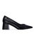 Pumps met vierkante hak (zwart)