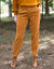 7/8-broek, velours (honing)