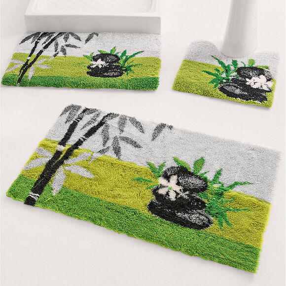 Tapis de bain Zen (vert)